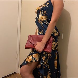 New Vici Silky midnight blue dress